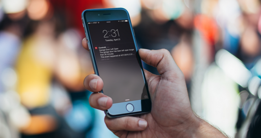 Control4 Mobile Alerts