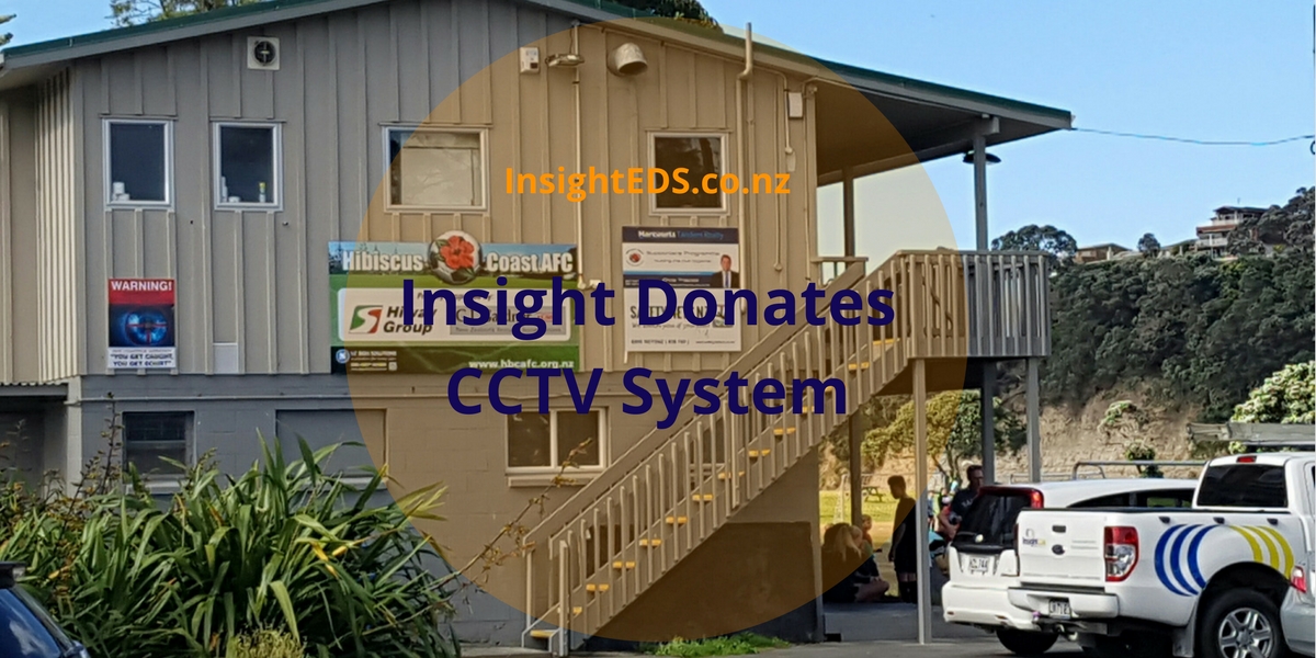 Insight EDS Donates CCTV System