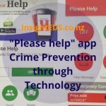 "Please Help" app - Crime Prevention through Technology