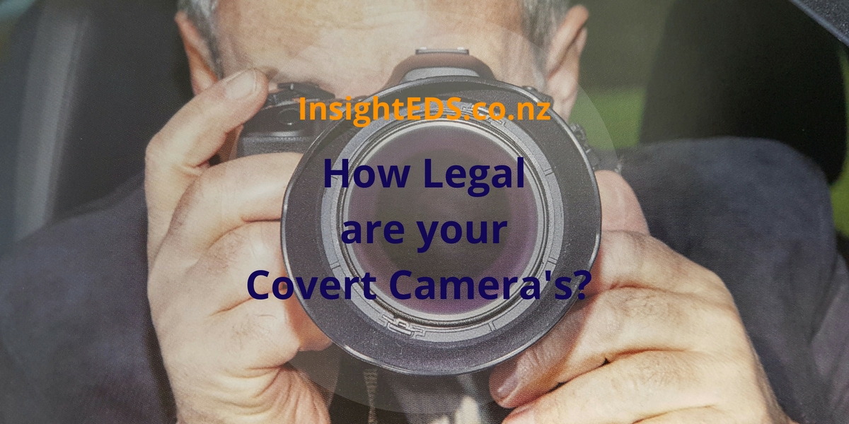 How Legal are your Covert Camera's?