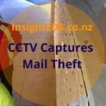 CCTV Footage Captures Mail Theft